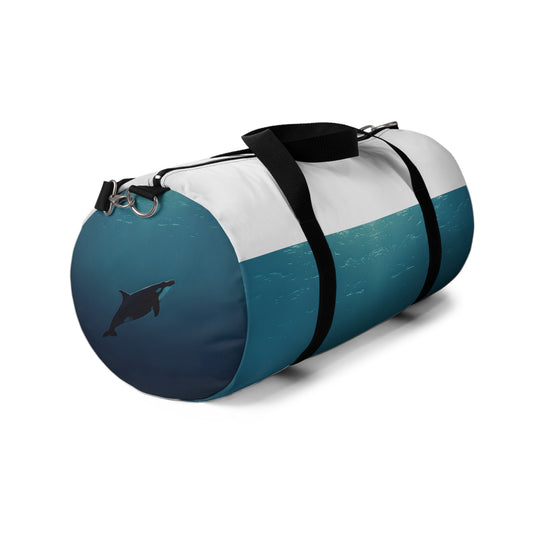 Ocean Whale Duffel Bag | Duffle Bags | Accessories, All Over Print, AOP, Assembled in the USA, Assembled in USA, Bags, Duffle, Made in the USA, Made in USA | Prints with Passion