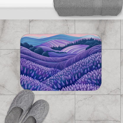 Lavender Fields Bath Mat