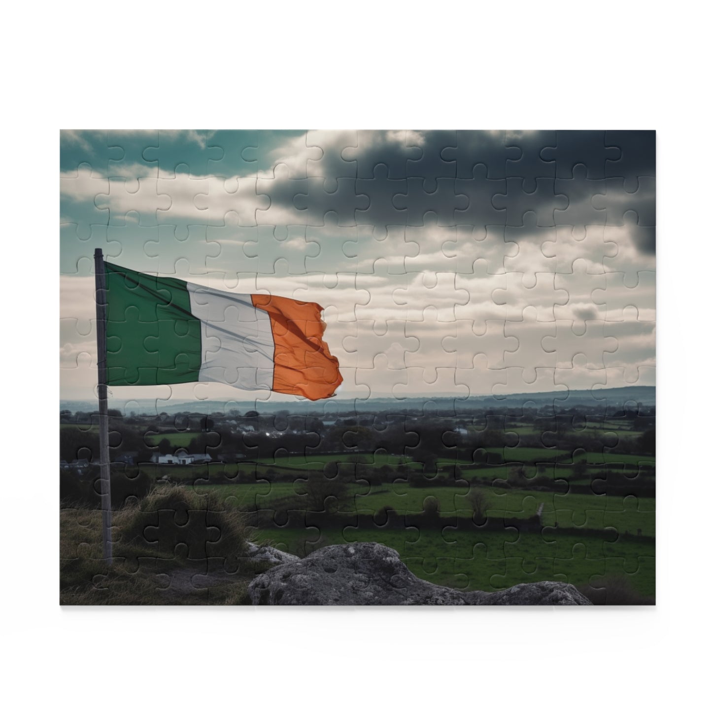 Ireland Flag Jigsaw Puzzle