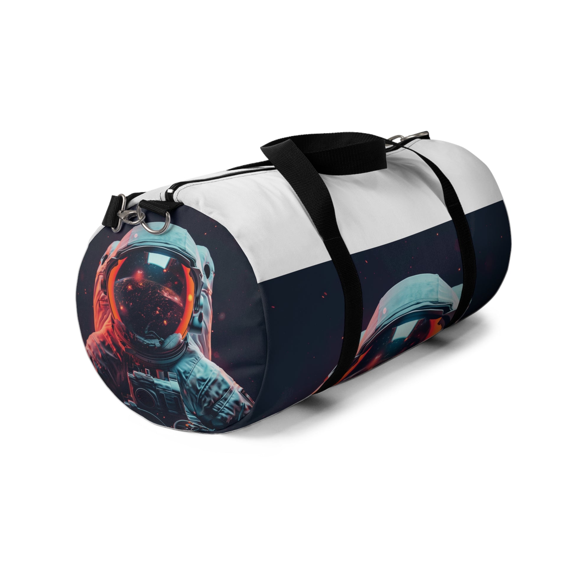 Galactic Explorer Duffel Bag | Duffle Bags | Accessories, All Over Print, AOP, Assembled in the USA, Assembled in USA, Bags, Duffle, Made in the USA, Made in USA | Prints with Passion