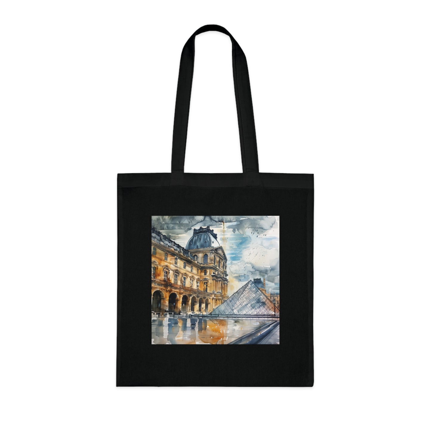 Parisian Watercolor Dreams Tote Bag