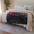Abandoned Arcade Glowing in the Dark Plush Fleece Throw Blanket