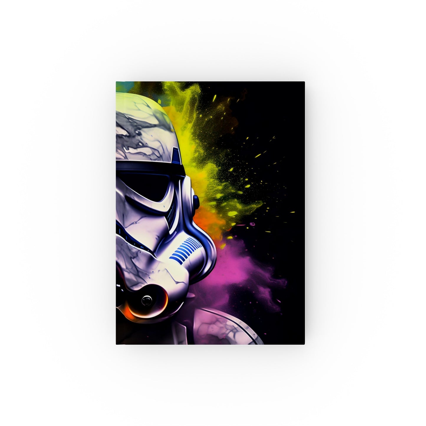 "Neon Trooper Star Wars Fan's Journal - Vibrantly designed hardcover, perfect for plotting conquests and sketching droids"