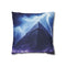 Storm over an Electric Pyramid (Edition II) — 40×40 Cushion Cover — Front 40×40 cm Square Cushion View