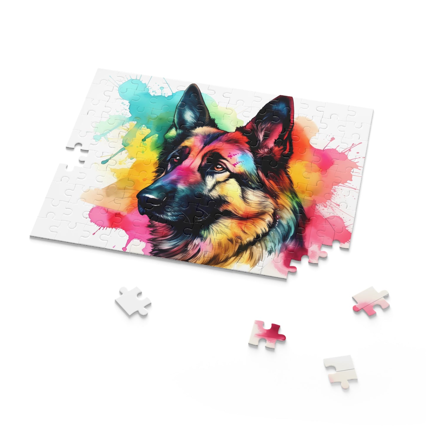 Adorable German Shepherd Jigsaw Puzzle