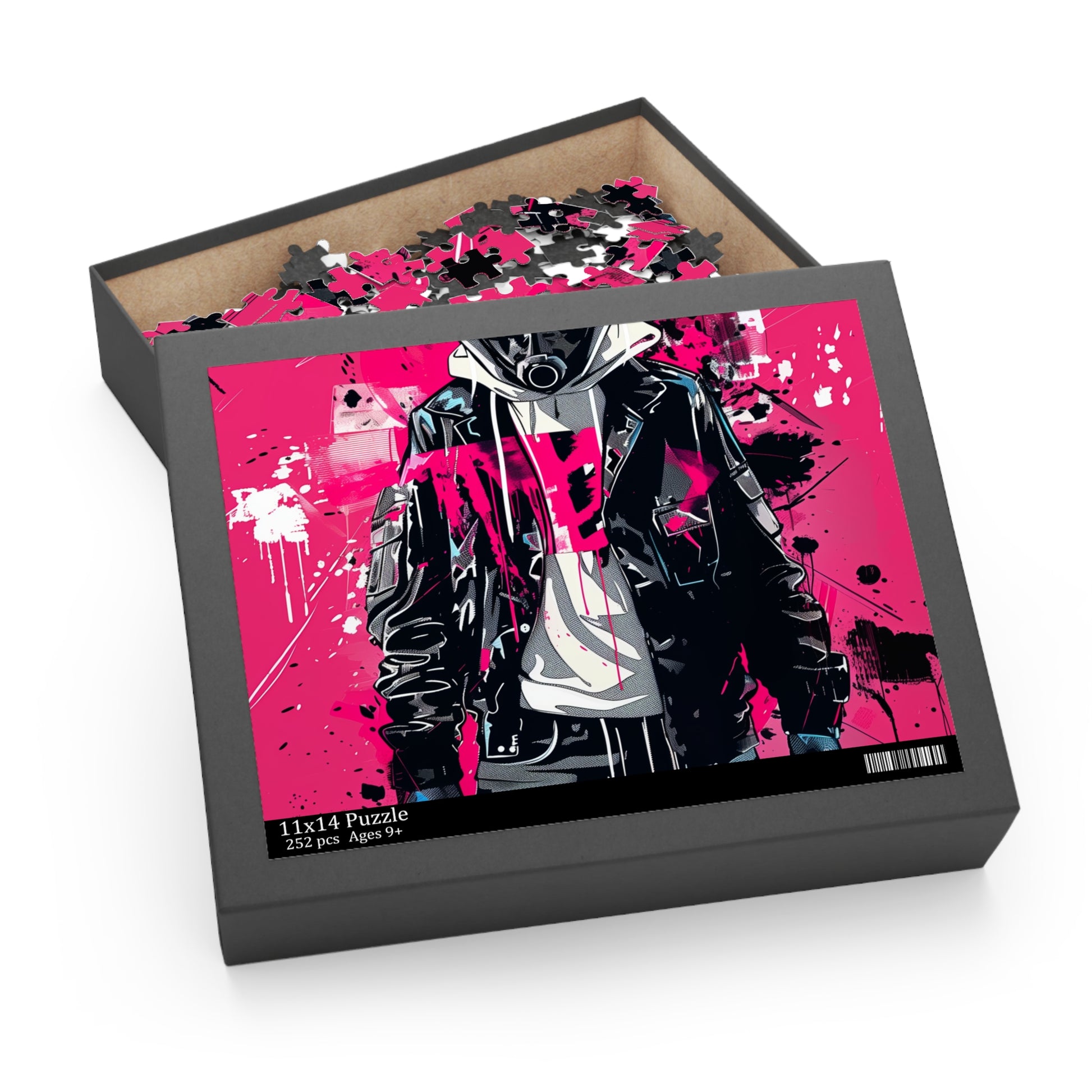 City Typography Puzzle - Dive into the vibrant world of streetwear urban typography with this stylish jigsaw puzzle. Perfect for design and urban culture enthusiasts!