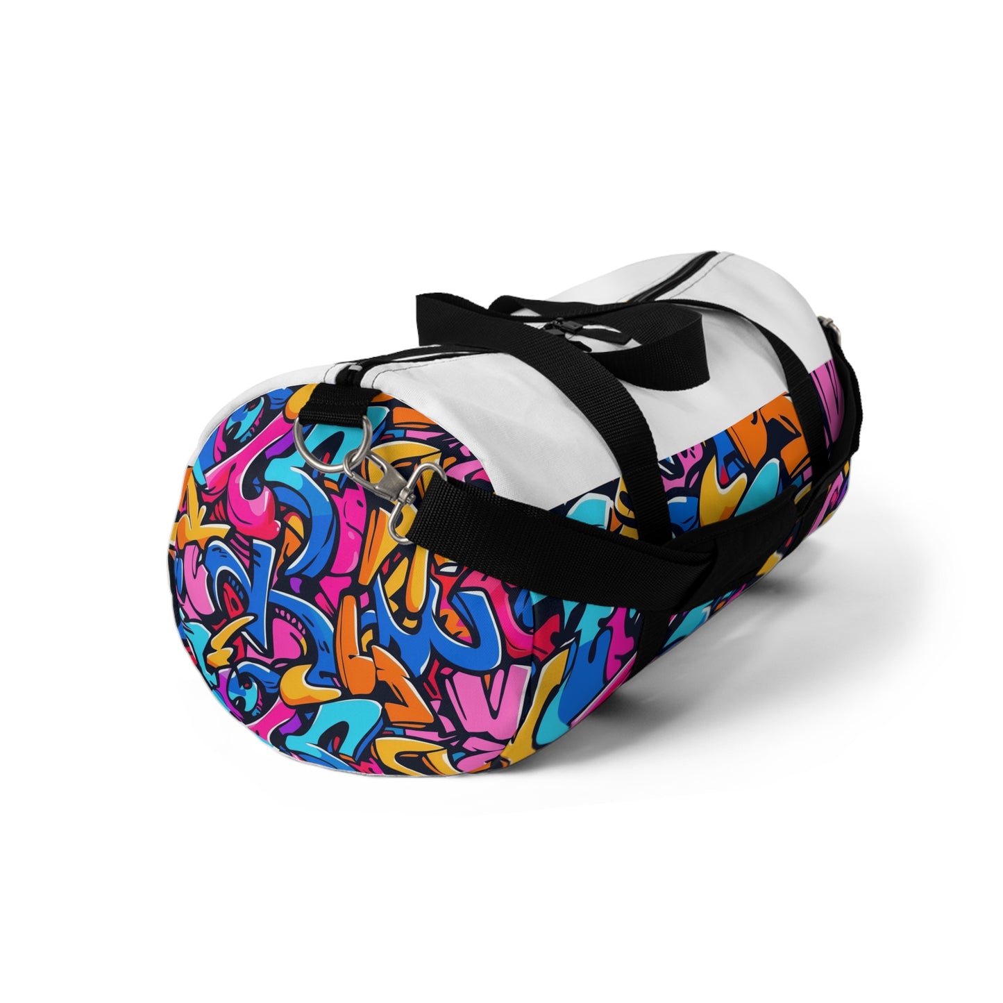 Neon Graffiti Duffel Bag