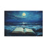 Moonlight Spilling from Open Book — Canvas Wall Art — Front Gallery-Wrapped Canvas View