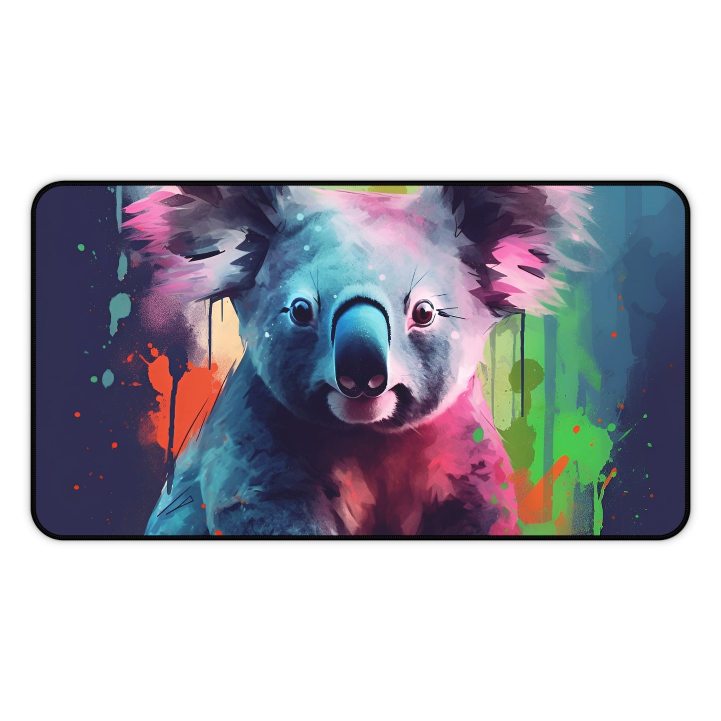 Cute Koala Watercolor Desk Mat for Playful Workspaces - Add Personality to Your Desk