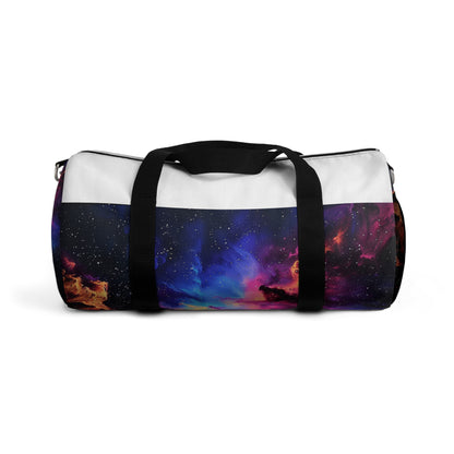 Neon Galaxy Duffel Bag