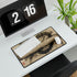 Ink Dragon Wrapping Ancient Scroll — XL & XXL Desk Mat — Product Detail View 7