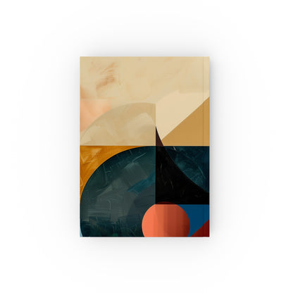 "Geometric Visions Abstract Journal - High-Quality, Stylish, Perfect for Creatives | BenCPrints"