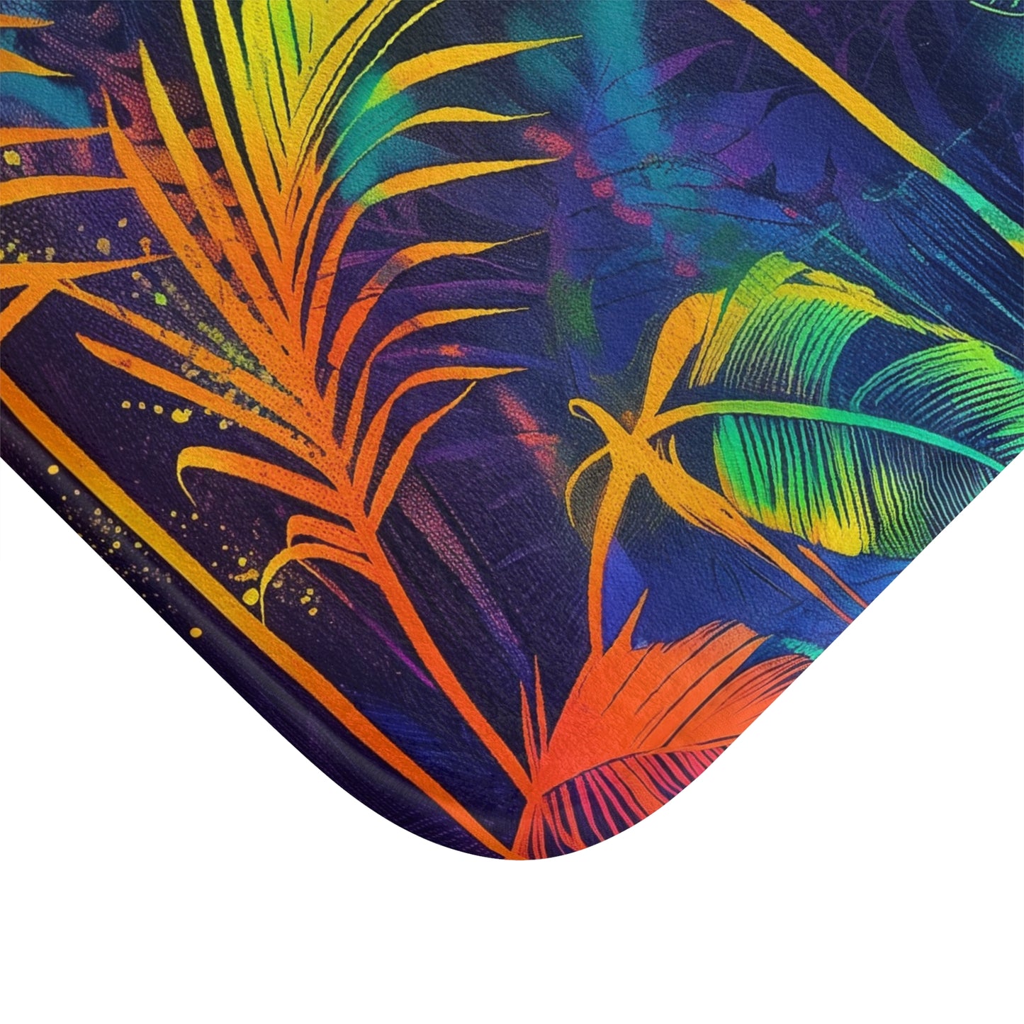 Electric Jungle Bath Mat