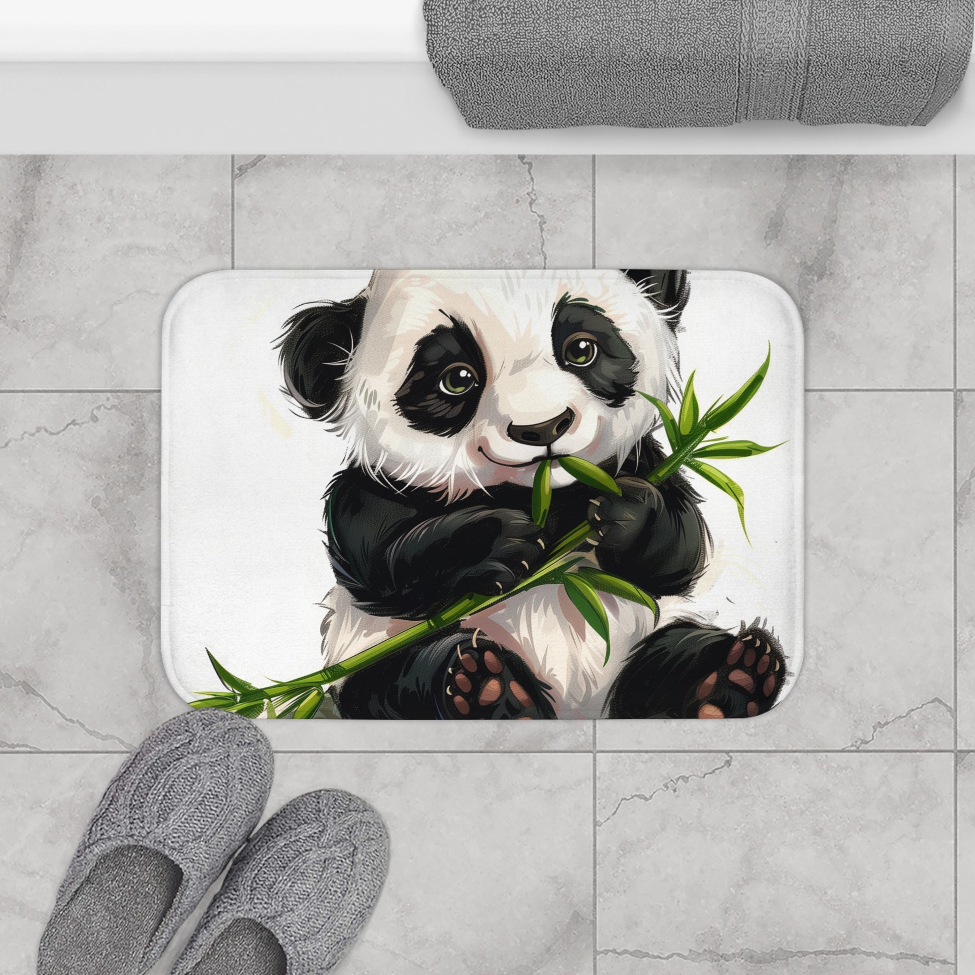 Panda Picnic Bath Mat | Bath Mats | Bath, Bathroom, Home & Living, Indoor, Sublimation | Prints with Passion