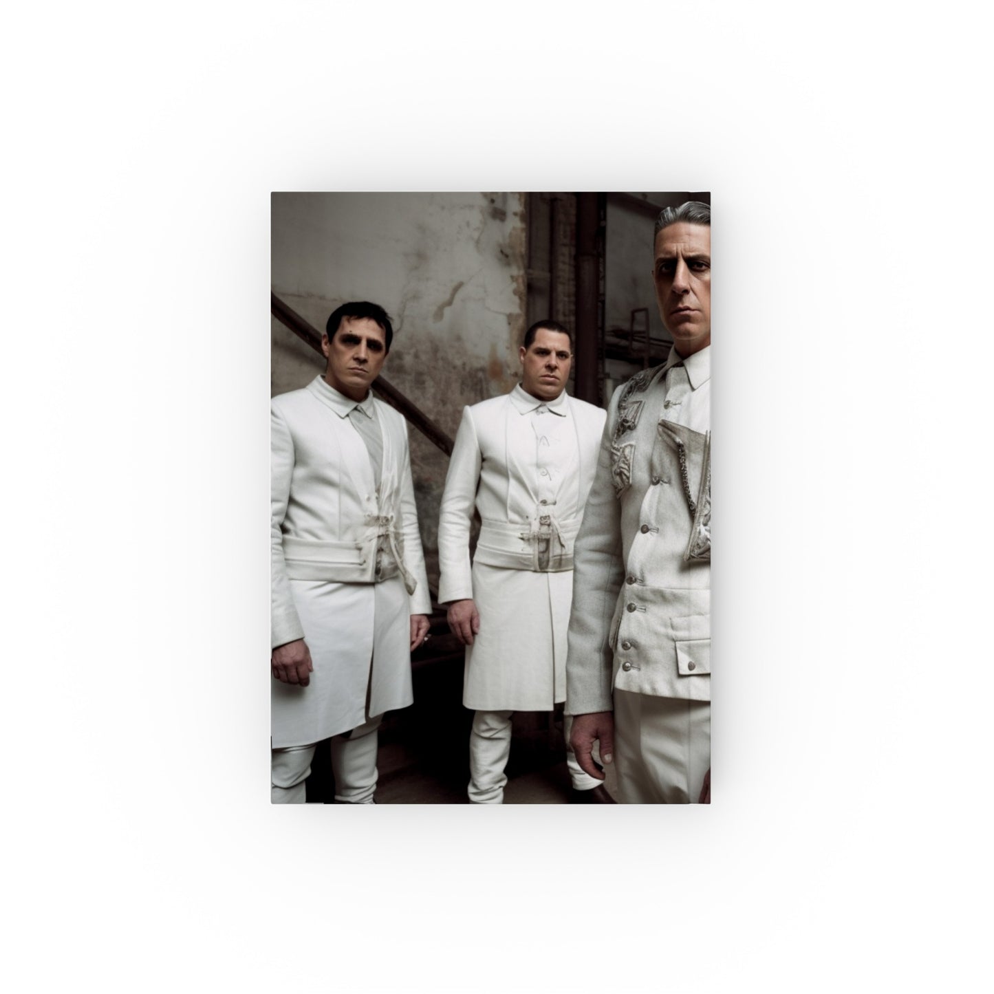 "Rammstein Journal of Fire and Sound - High-quality, versatile, and stylish journal for fans of the iconic German band! Makes a great gift. Explore their music and lyrics now!"