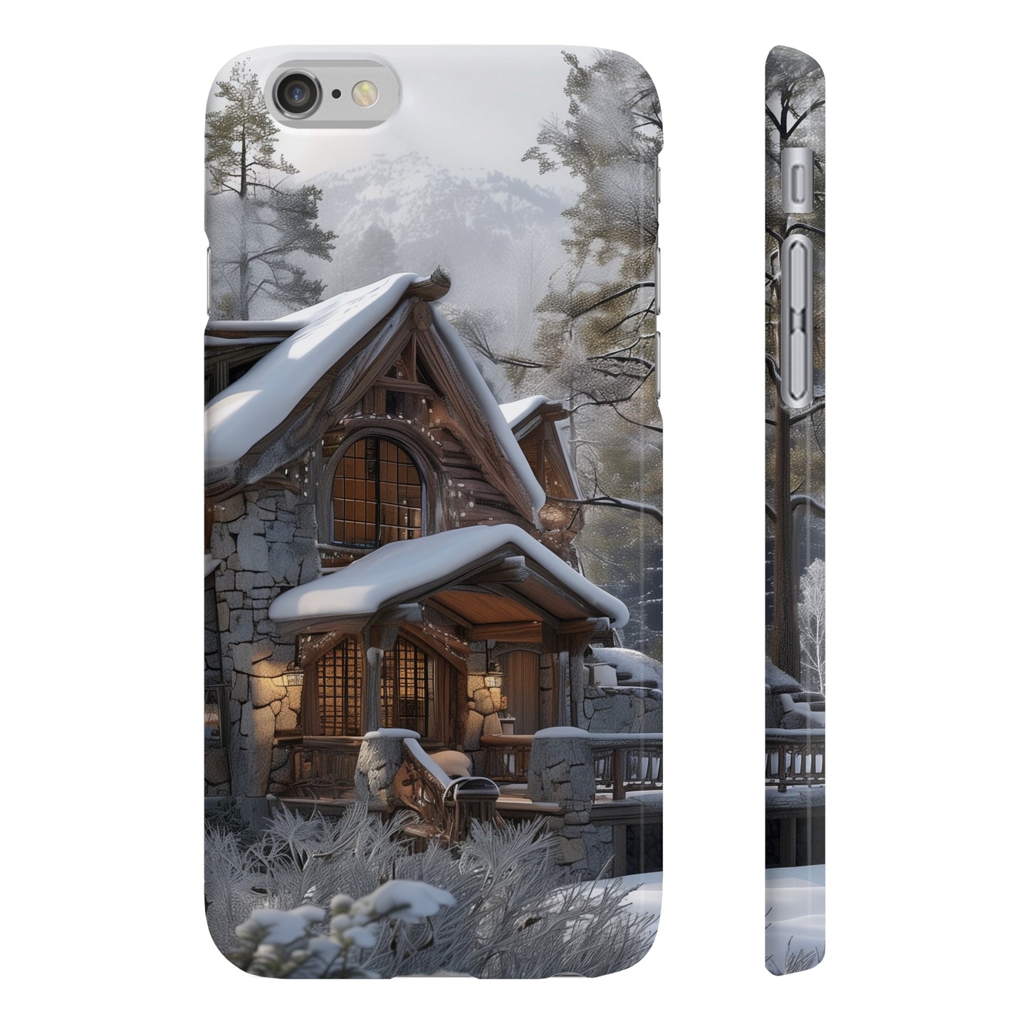 Mountain Escape:Rustic Cabin Phone Case