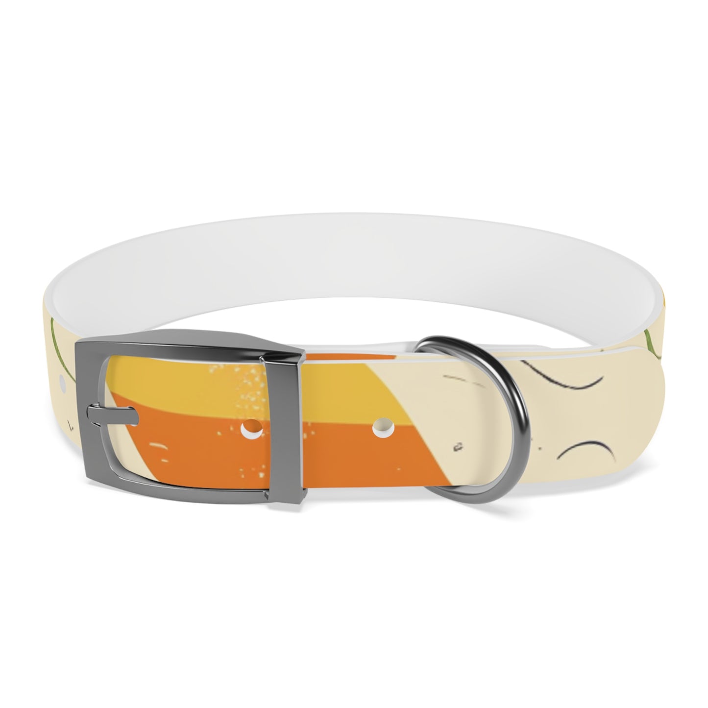 Retro Wave Dog Collar: Colorful & Stylish