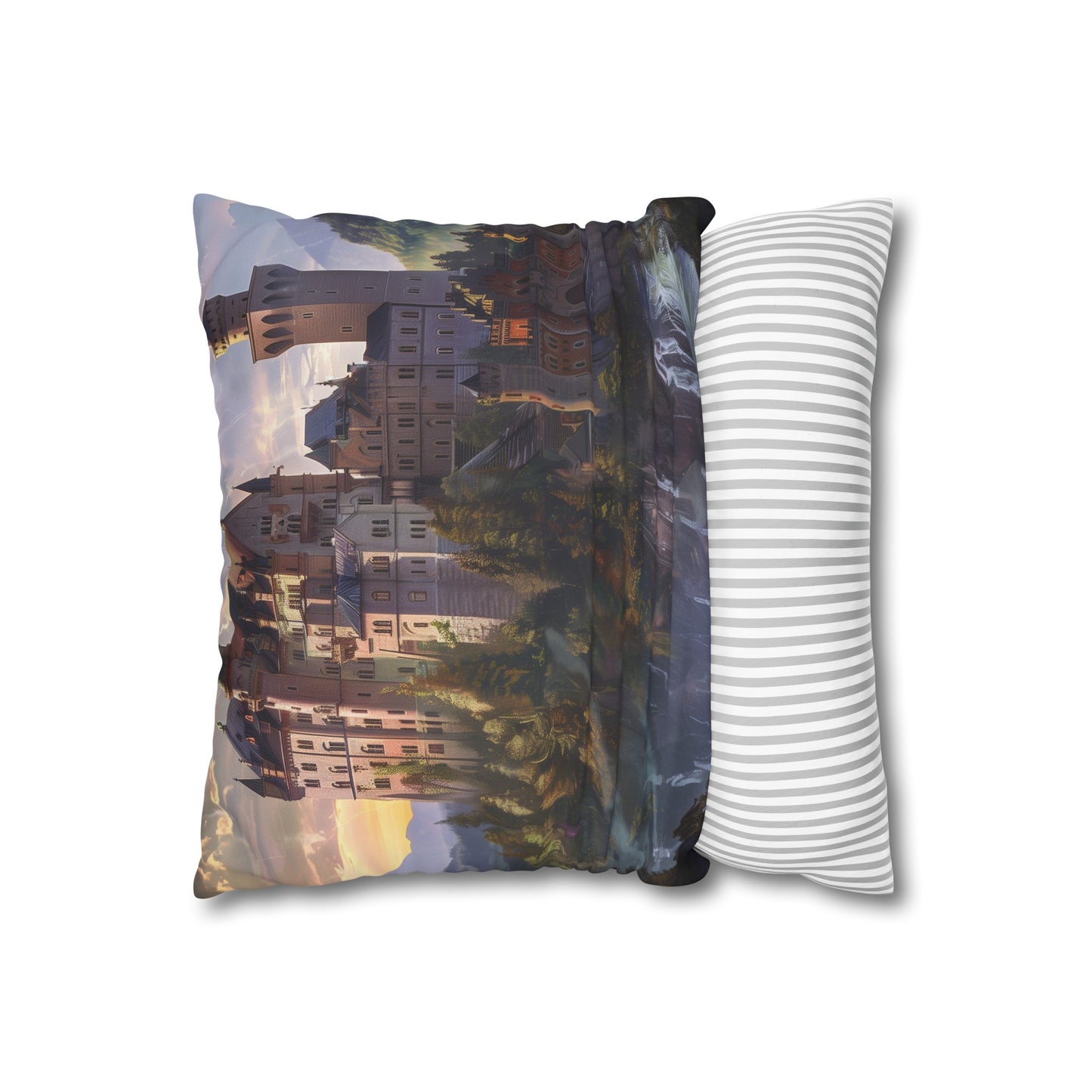 Enchanted Castle Pillowcase | High-Quality & Stylish Design | Perfect Gift for Fantasy Lovers | Adds Fairytale Charm to Bedroom