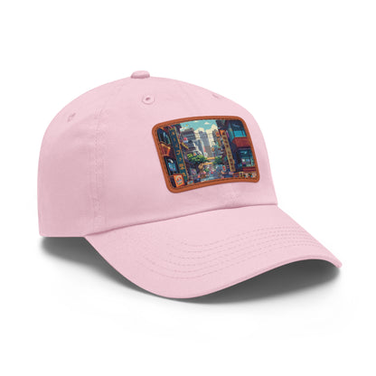 Retro Pixel Power Baseball Cap