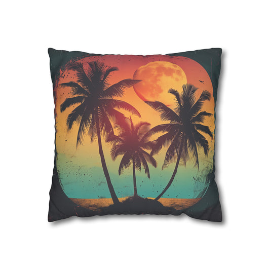 Sunset Paradise Pillowcase | Pillow Cases | All Over Print, AOP, Bed, Bedding, Home & Living, Indoor, Pillow Case, Pillow Covers, Pillows & Covers, Sublimation | Prints with Passion