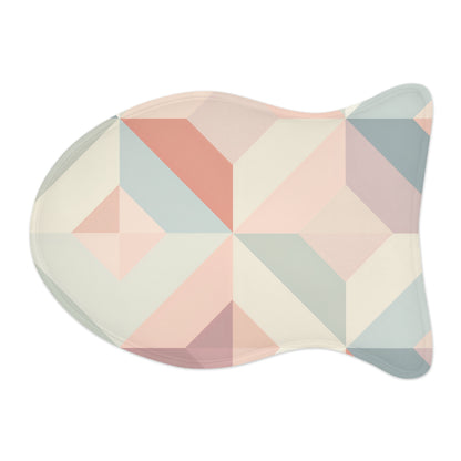 Chic Geometric Pet Feeding Mat