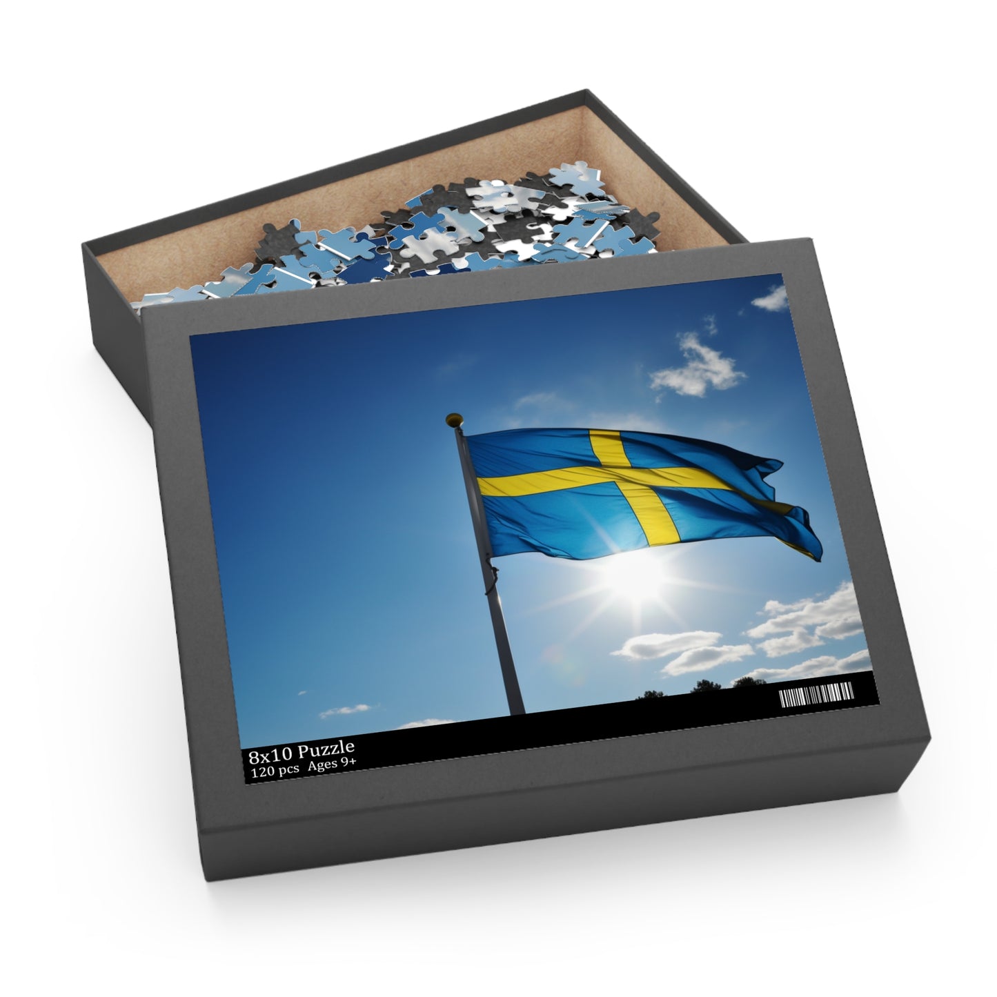 Sweden Flag Jigsaw Puzzle