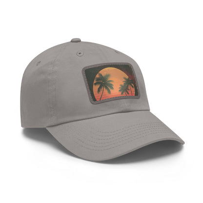 Vintage Sunset Paradise Baseball Cap