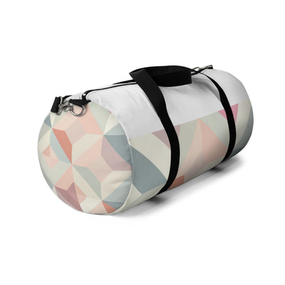 Pastel Geo Duffel Bag | Duffle Bags | Accessories, All Over Print, AOP, Assembled in the USA, Assembled in USA, Bags, Duffle, Made in the USA, Made in USA | Prints with Passion