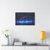 Bioluminescent Fox Walking Through Swamp — Canvas Wall Art — Product Detail View 7