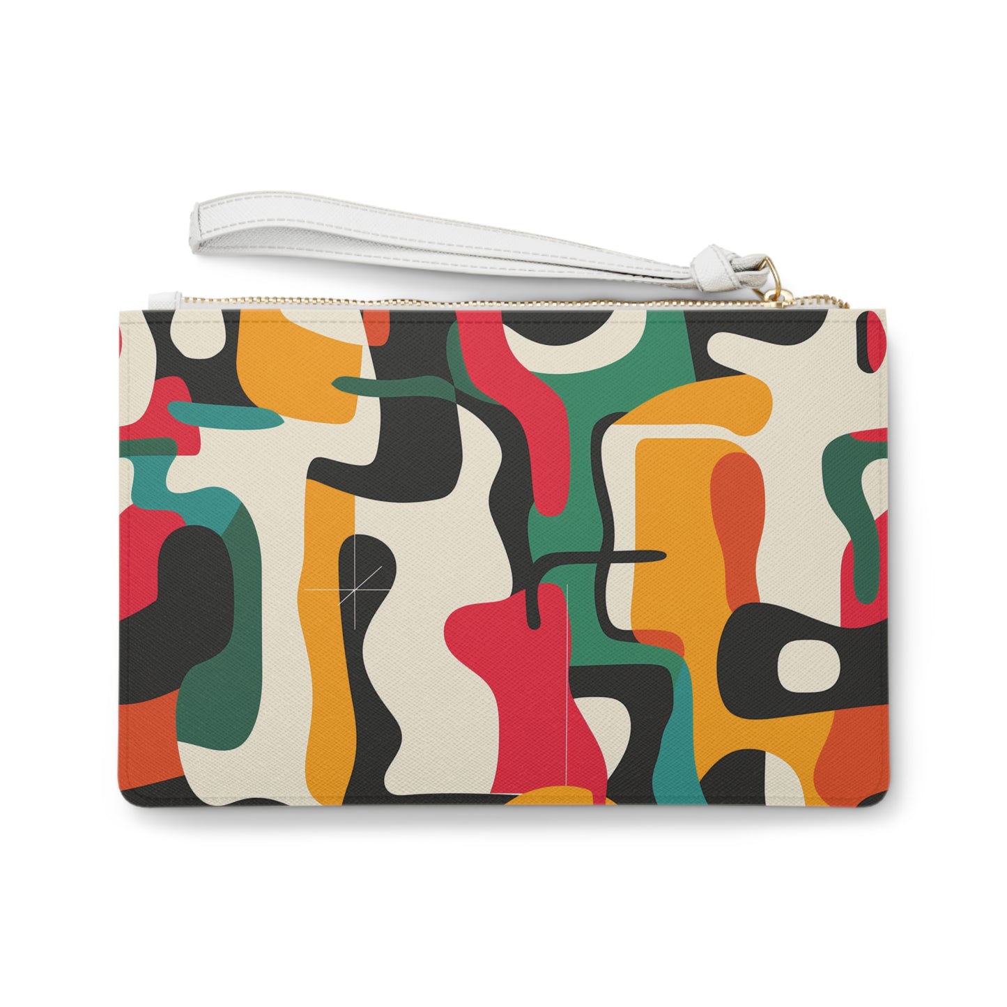 Colorful Abstract Clutch Bag