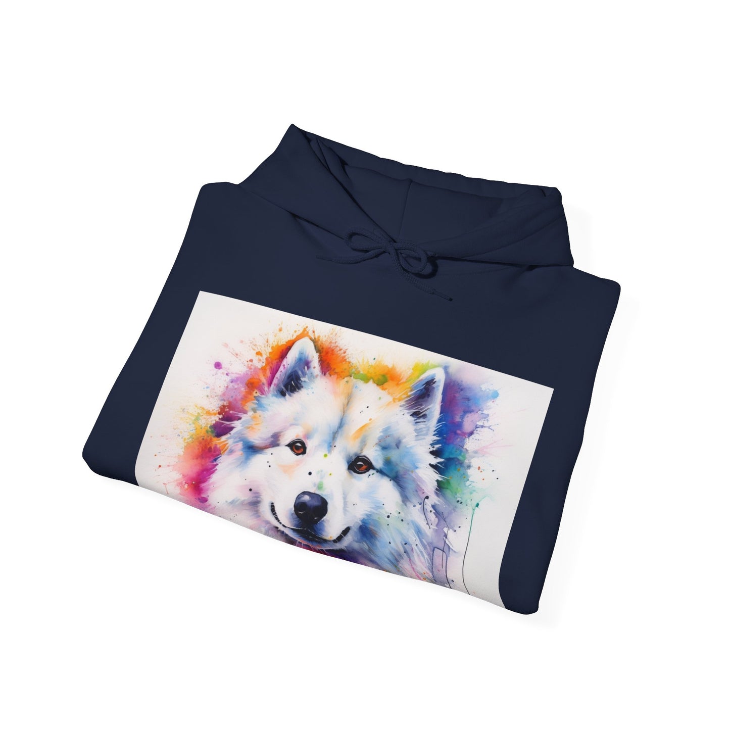 Smiling Samoyed Cloud Hoodie