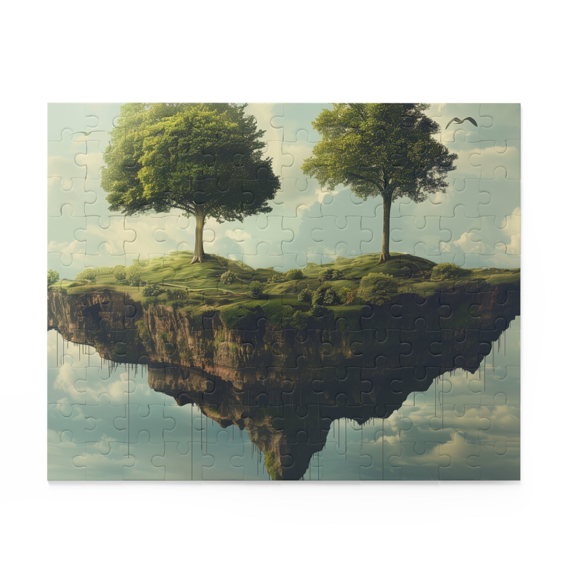 Surreal Floating Island Dreamscape Jigsaw Puzzle for Imaginative Minds