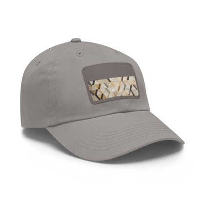 Golden Cream Kilim Chic Baseball Cap