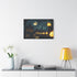 Moonlight Temple with Levitating Torches (Edition II) — Canvas Wall Art — Product Detail View 7