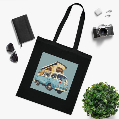 Bluebird Camper Tote Bag