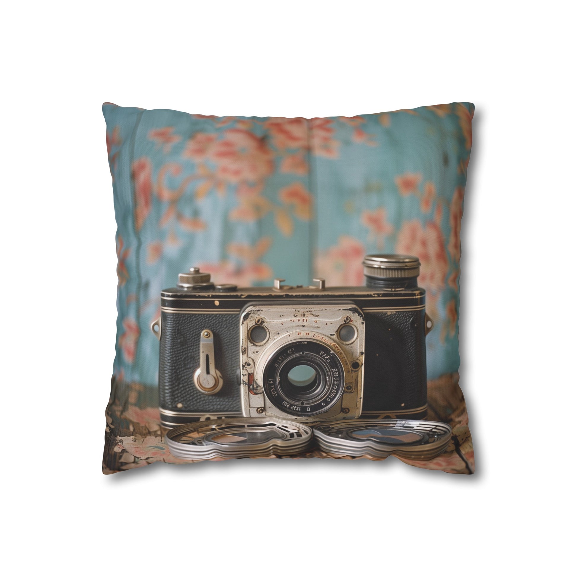 Vintage Shutterbug Pillowcase | Pillow Cases | All Over Print, AOP, Bed, Bedding, Home & Living, Indoor, Pillow Case, Pillow Covers, Pillows & Covers, Sublimation | Prints with Passion