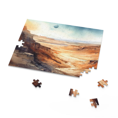 Baron Desert Jigsaw Puzzle - Explore the beauty of the desert with this captivating landscape image. Perfect for puzzle lovers and nature enthusiasts.