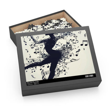 Dancer's Musical Notes Puzzle | Puzzle | Back-to-School, Fall Picks, Games, Holiday Picks, Home & Living, Puzzles, TikTok, Valentine's Day, Valentine's Day Picks | Prints with Passion