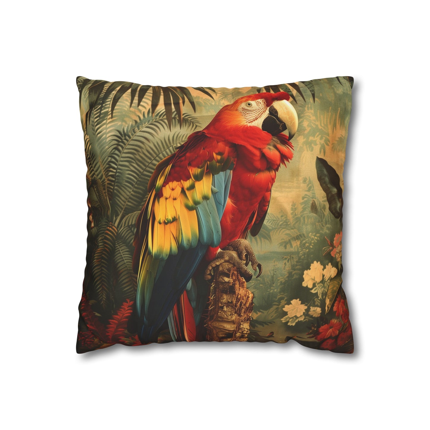 Parrot Paradise Dreams Pillowcase | Pillow Cases | All Over Print, AOP, Bed, Bedding, Home & Living, Indoor, Pillow Case, Pillow Covers, Pillows & Covers, Sublimation | Prints with Passion