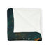 Space Highway with Comet Traffic Plush Fleece Throw Blanket