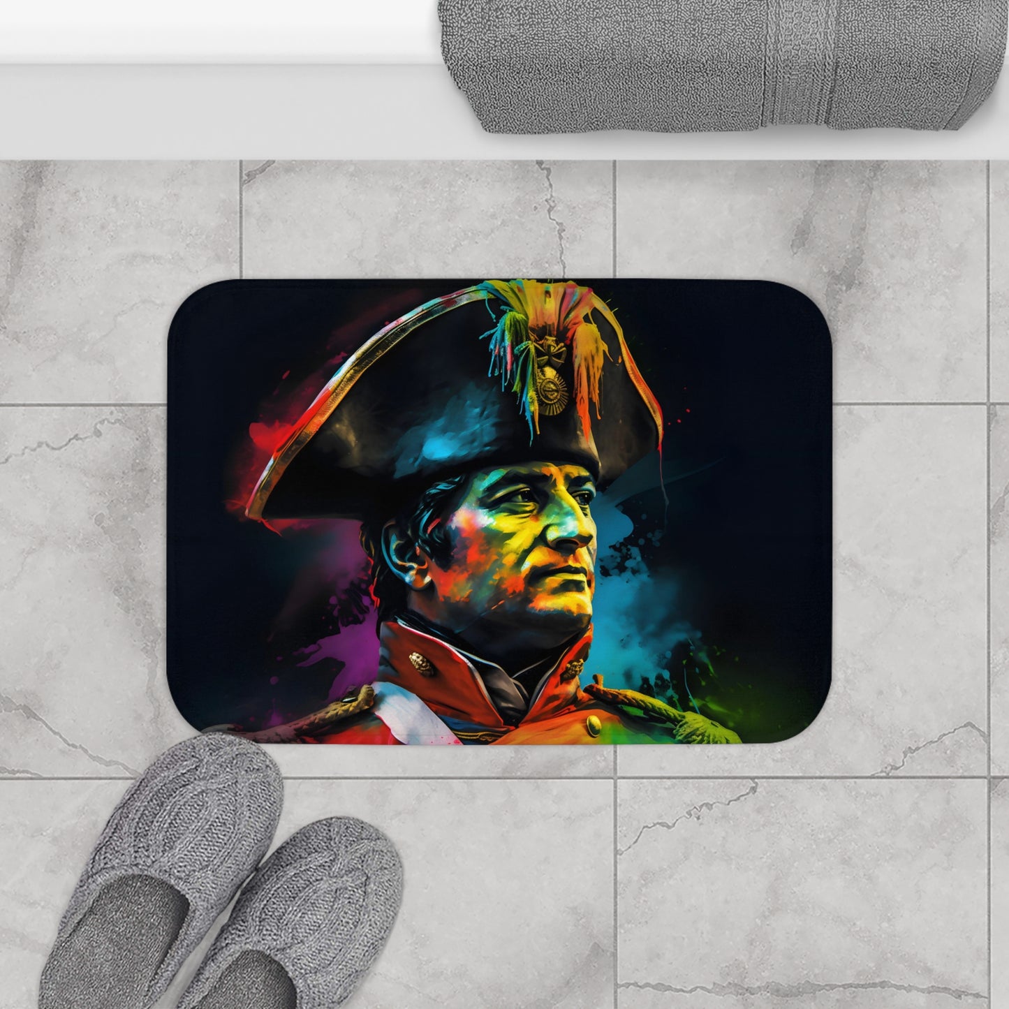 Neon Emperor Bath Mat | Bath Mats | Bath, Bathroom, Home & Living, Indoor, Sublimation | Prints with Passion