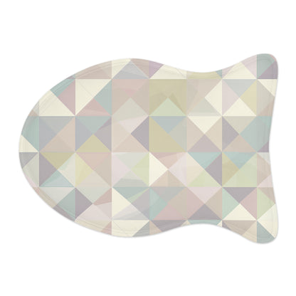 Chic Geometric Pet Feeding Mat