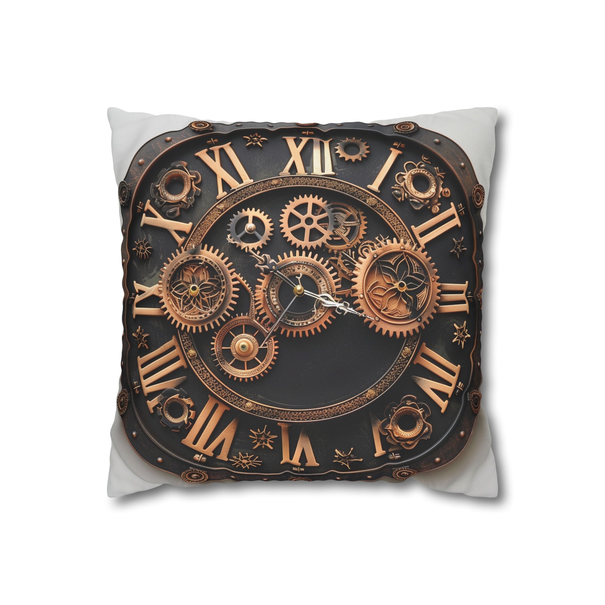 Steampunk Timepiece Pillowcase | Pillow Cases | All Over Print, AOP, Bed, Bedding, Home & Living, Indoor, Pillow Case, Pillow Covers, Pillows & Covers, Sublimation | Prints with Passion