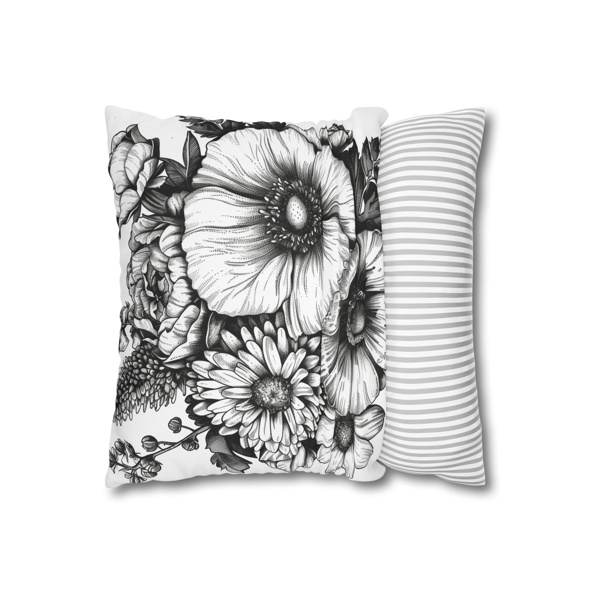 "Beautiful Blooming Meadow Pillowcase - High-Quality, Stylish, Perfect for All Seasons | Makes a Great Gift - Shop Now!"