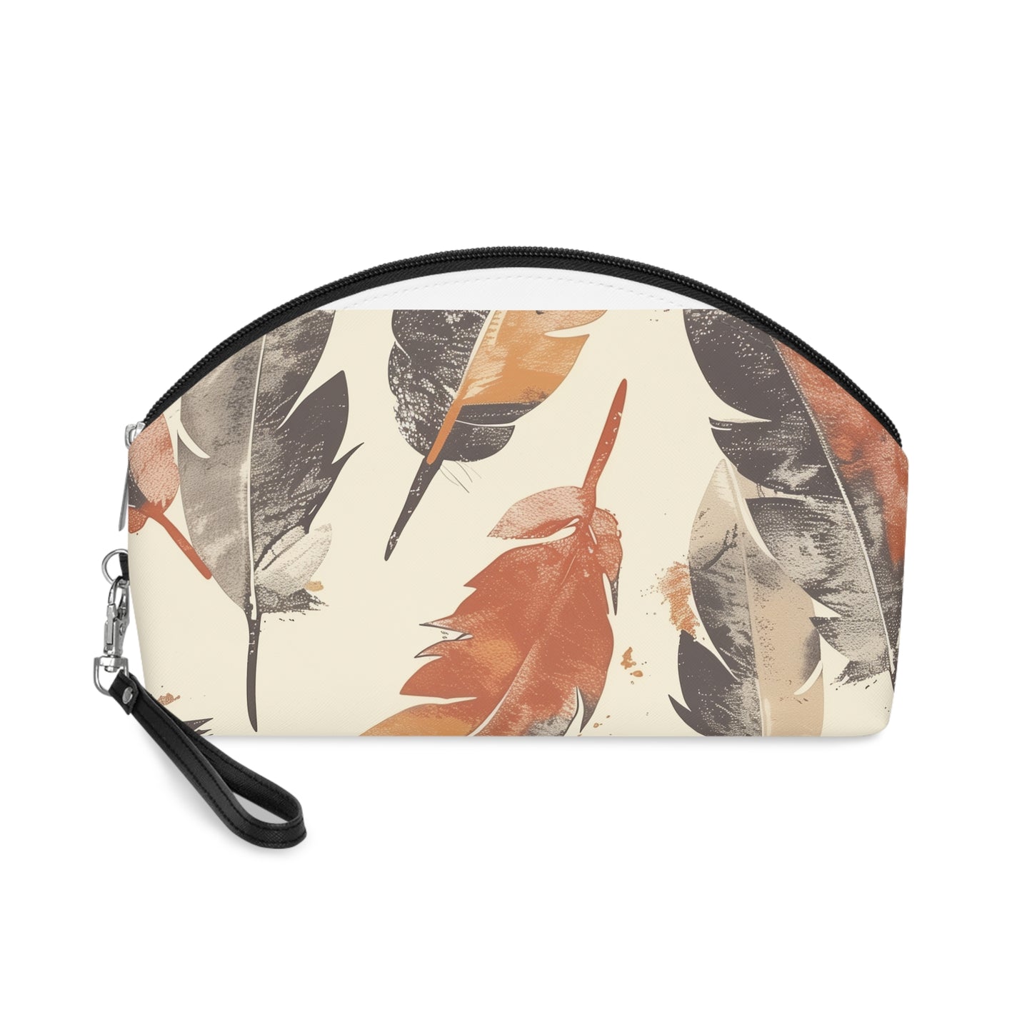 Boho Feather Dream Makeup Bag | Makeup Bag | Accessories, All Over Print, AOP, Cosmetics, Pouches, Sublimation, Travel Accessories, With zipper | Prints with Passion