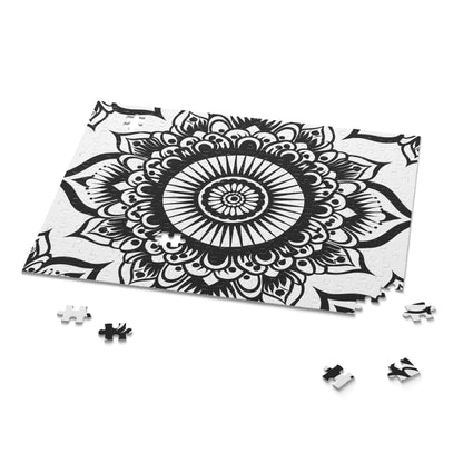 "Zen Mandala Puzzle Collection for Relaxation and Mindfulness - Intricate and calming jigsaw puzzle design"