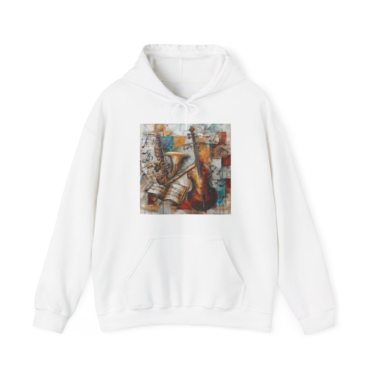 Soulful Sounds: Where Music Meets the Wilderness in This Expressive Hoodie