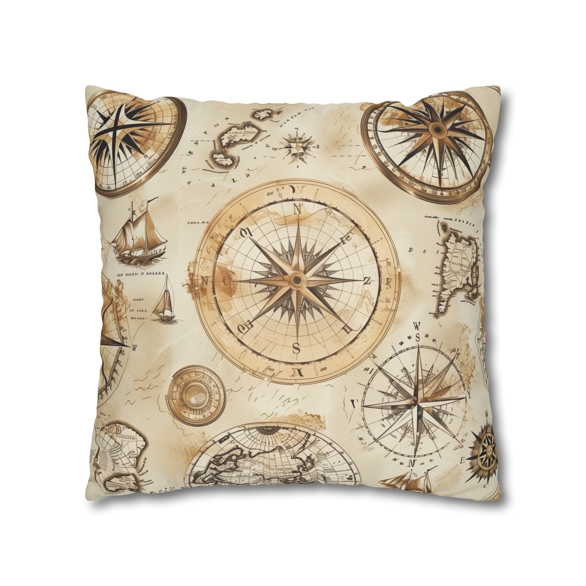 Vintage Maps Pillowcase Collection - Transport Yourself with Old World Charm - History Inspired Home Decor