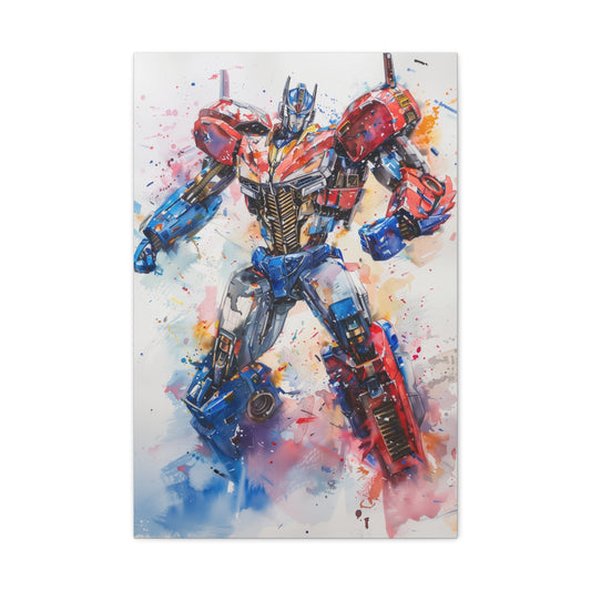 Transform and Roll Out! Canvas: Optimus Prime | Canvas | Art & Wall Decor, Canvas, Fall Picks, Hanging Hardware, Home & Living, Indoor, Top Spring Products, Valentine's Day promotion | Prints with Passion