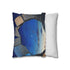 Shattered Mirror Reflecting Stars (Edition II) — 40×40 Cushion Cover — Soft Brushed Fabric Texture Close-Up